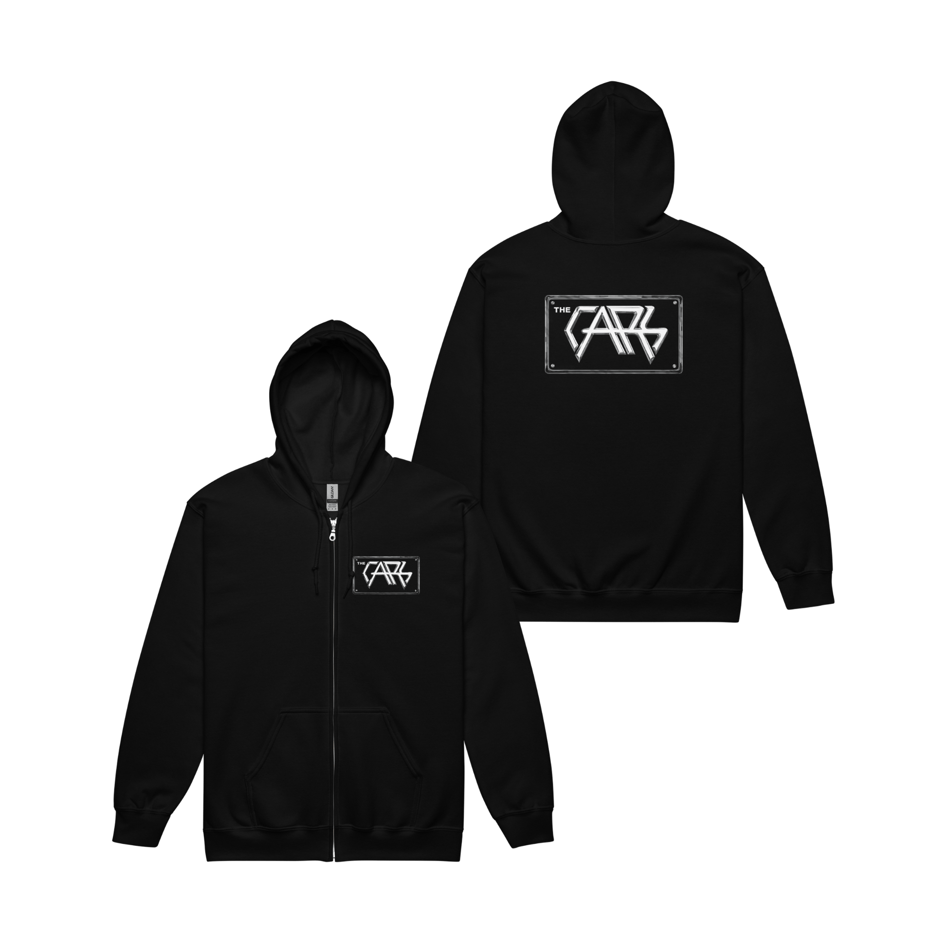 License Plate Zip Hoodie - Hoodie