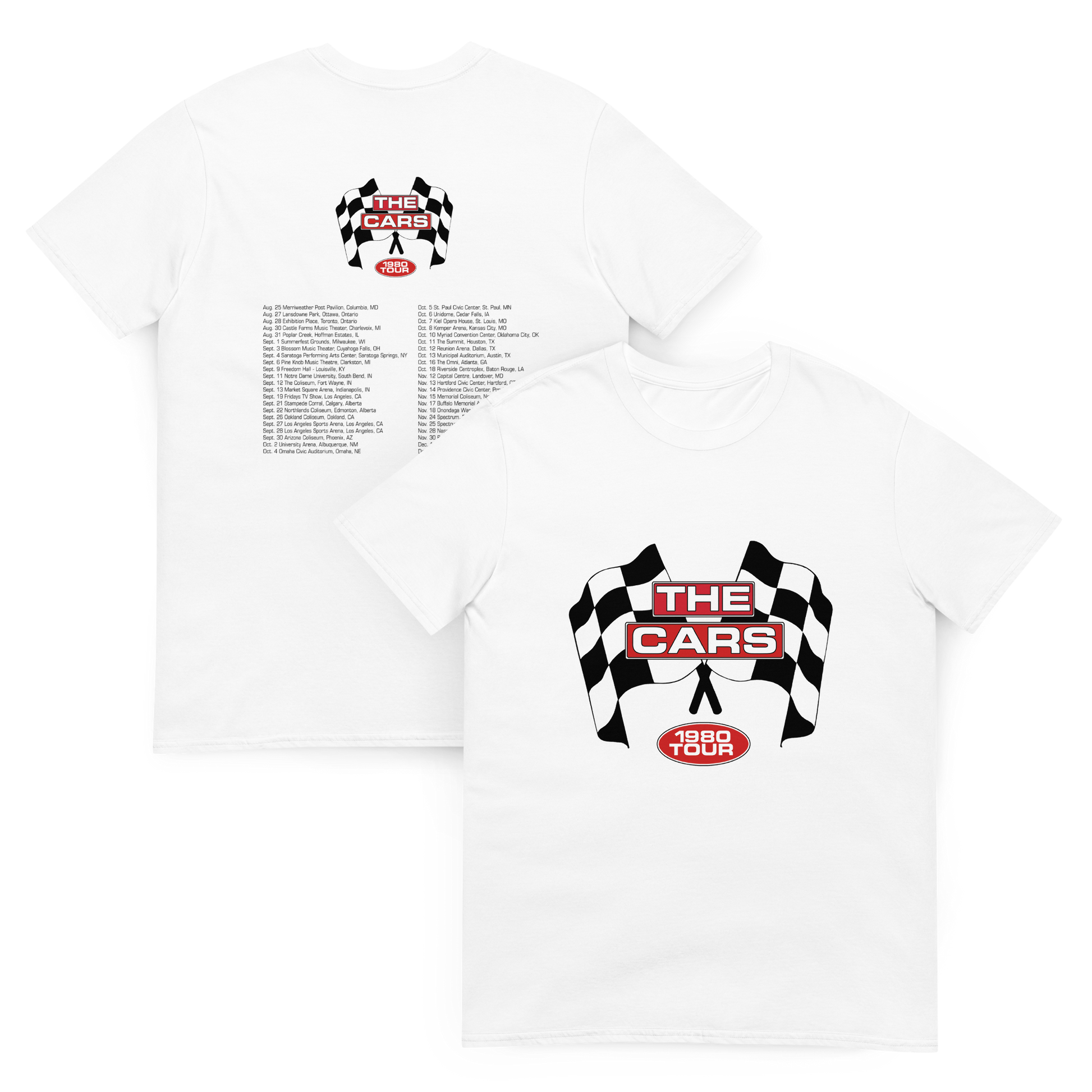 1980 Tour T-Shirt - T-Shirt